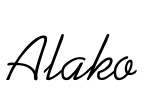 Alako Font Image