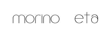 Amorino Beta Font Image