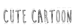 Cute Cartoon Font Image