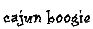 Cajun Boogie Font Image