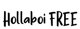 Hollaboi FREE Font Image