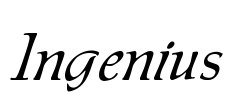 Ingenius Font Image