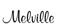 Melville Font Image