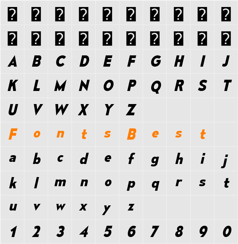 Mesmerize Rg Character Map