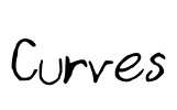 Curves Font Image