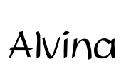 Alvina Font Image