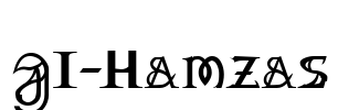 JI-Hamzas Font Image