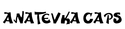 Anatevka Caps Font Image