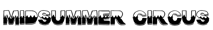 Midsummer Circus Font Image