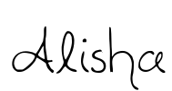 Alisha Font Image