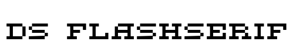 DS FlashSerif Font Image