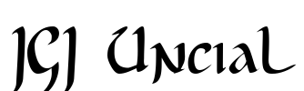 JGJ Uncial Font Image