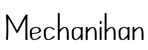 Mechanihan Font Image