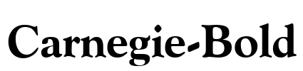 Carnegie-Bold Font Image