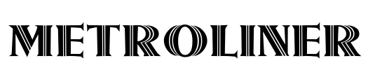 Metroliner Font Image