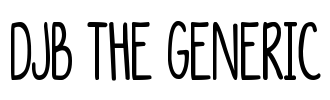 DJB The Generic Font Image