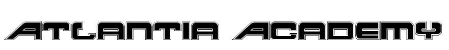 Atlantia Academy Font Image