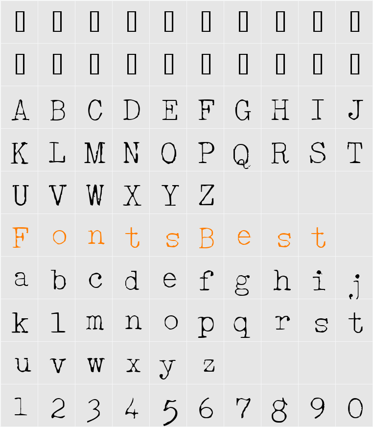 Acoustic Light Character Map