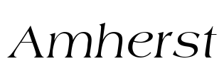 Amherst Font Image