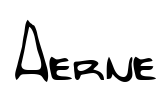 Aerne Font Image