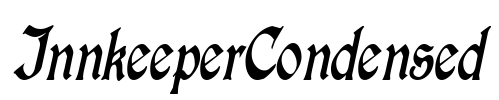 InnkeeperCondensed Font Image