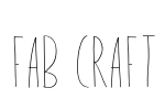 Fab Craft Font Image