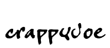 crappyJoe Font Image