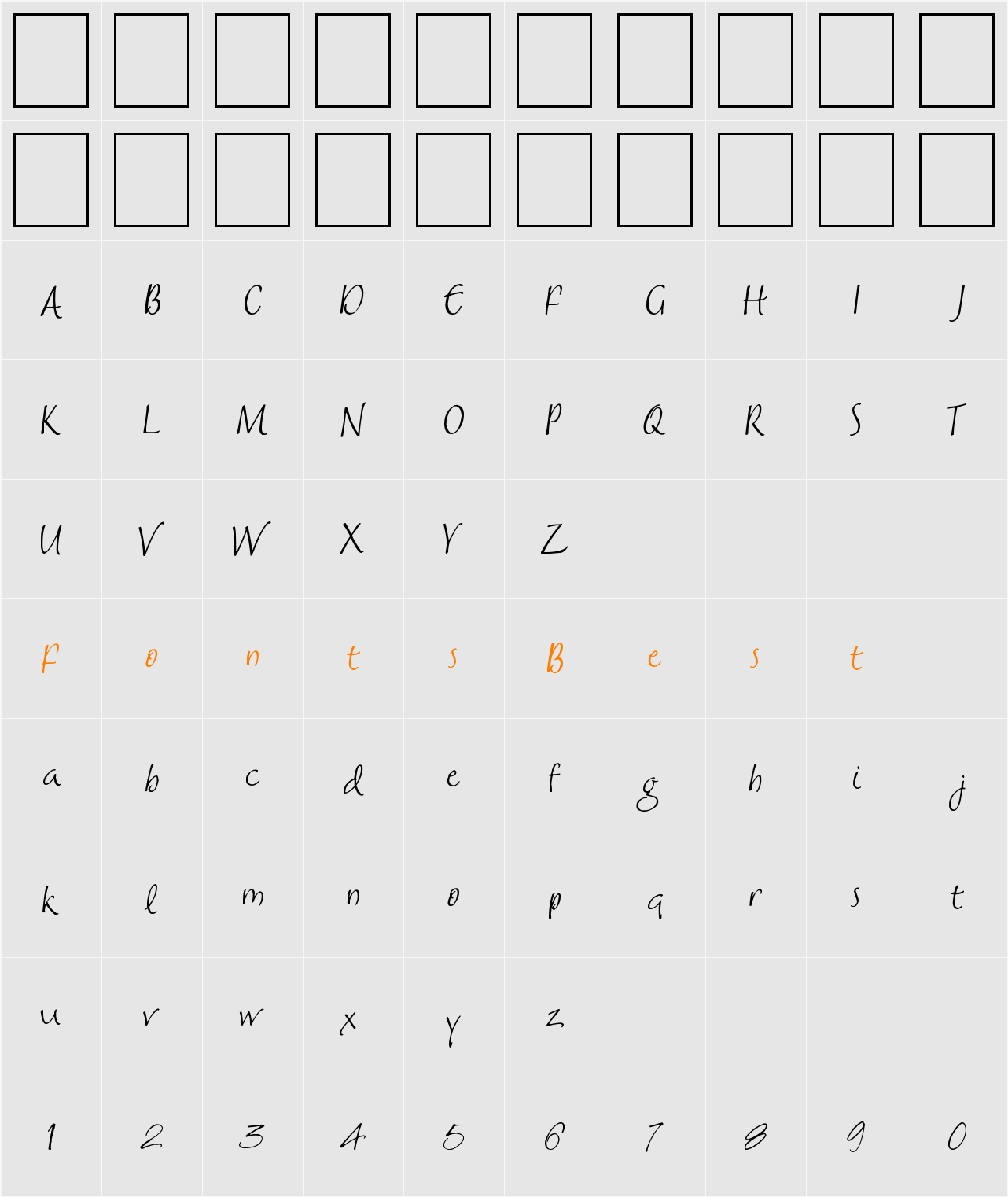 Milk & Cereal Character Map