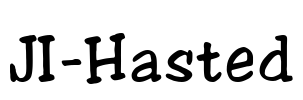 JI-Hasted Font Image