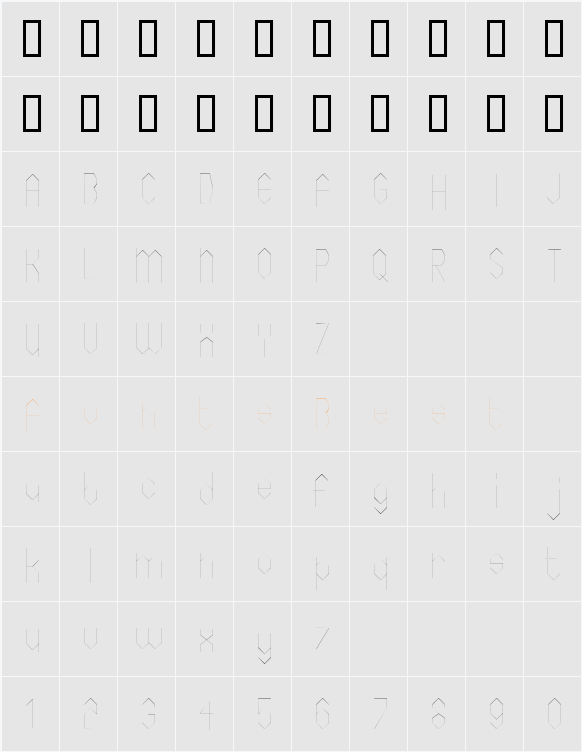 Cornwall Character Map