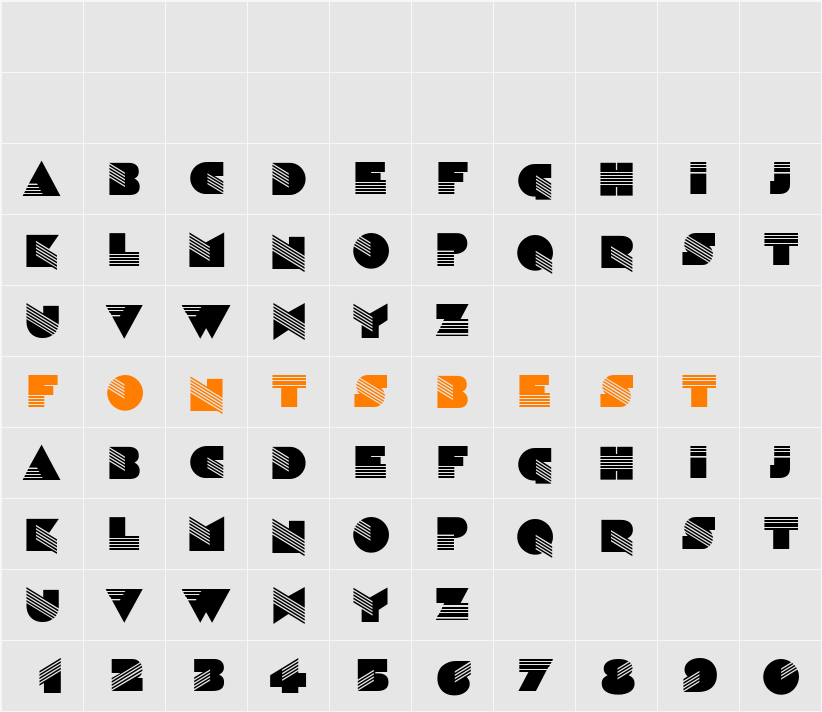 Cg Character Map