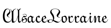 AlsaceLorraine Font Image