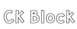 CK Block Font Image