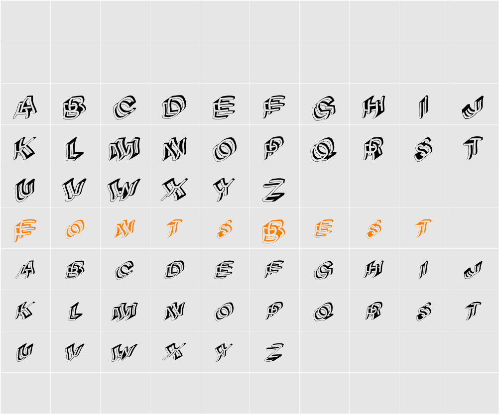 ArchiBetaWindy Character Map