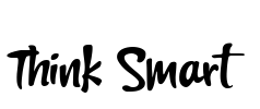 Think Smart Font Image