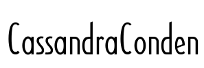 CassandraConden Font Image