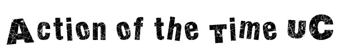 Action of the Time UC Font Image