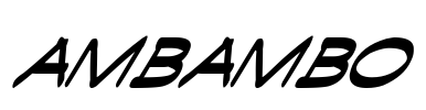 Ambambo Font Image