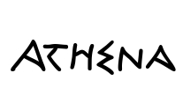 Athena Font Image