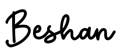 Beshan Font Image