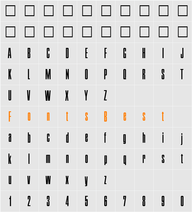 Corporate Character Map