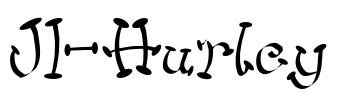 JI-Hurley Font Image