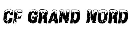 CF Grand Nord Font Image