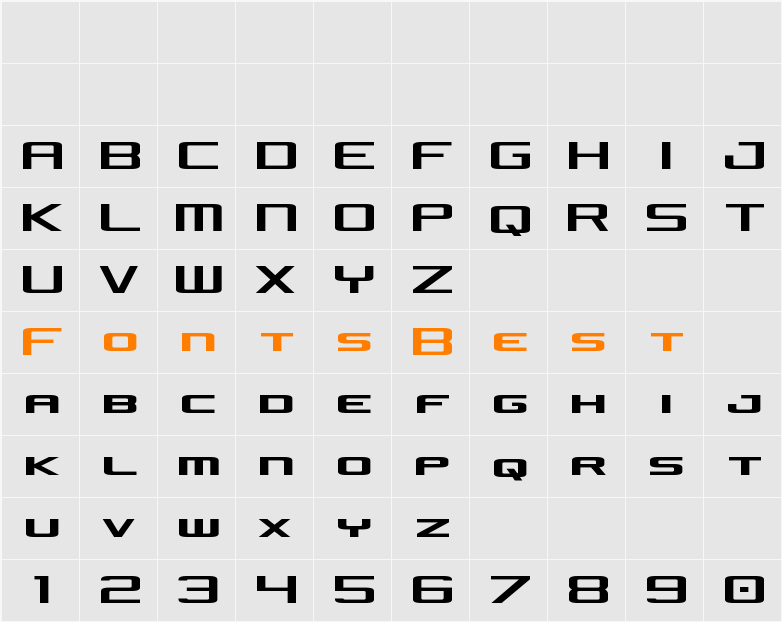 Concielian Jet Character Map