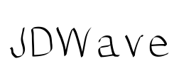 JDWave Font Image