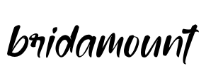 bridamount Font Image