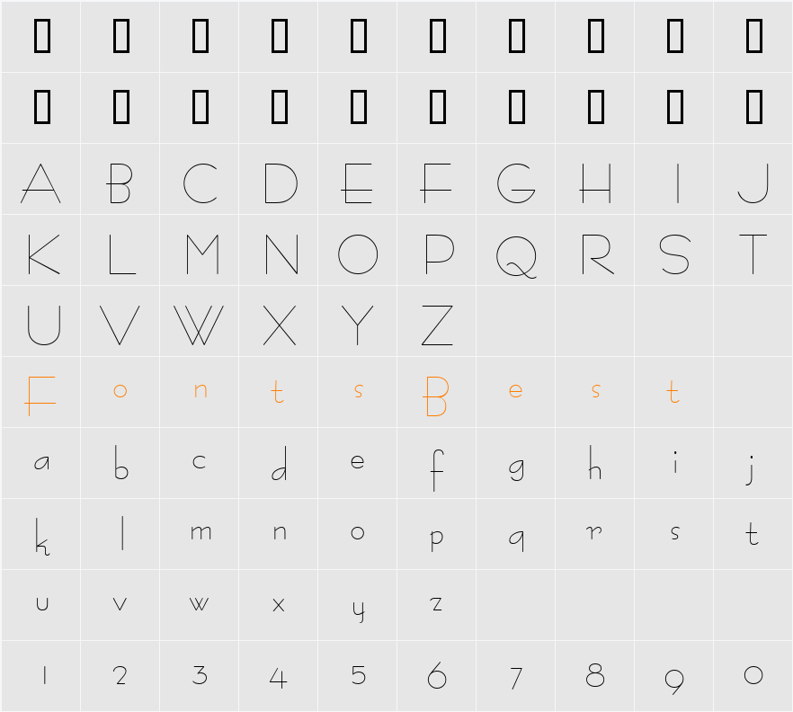 JI-Eluded Character Map