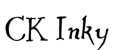 CK Inky Font Image