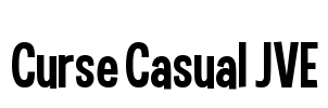 Curse Casual JVE Font Image