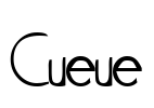 Cueue Font Image